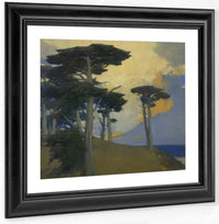 Monterey Cypress By Arthur Frank Mathews Fine Art Print