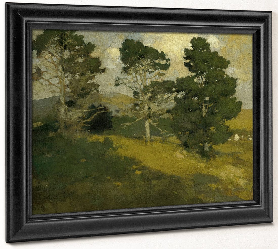 Monterey Pines By Arthur Frank Mathews Fine Art Print