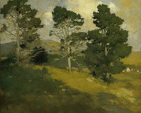 Monterey Pines By Arthur Frank Mathews Fine Art Print
