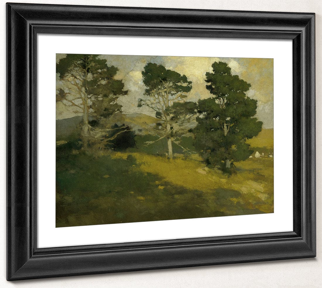 Monterey Pines By Arthur Frank Mathews Fine Art Print