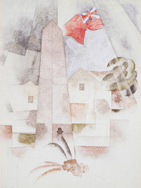 Monument, Bermuda By Charles Demuth Fine Art Print