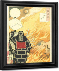 Moon And Smoke Tsuki Hyakushi 22 1886 By Tsukioka Yoshitoshi Fine Art Print
