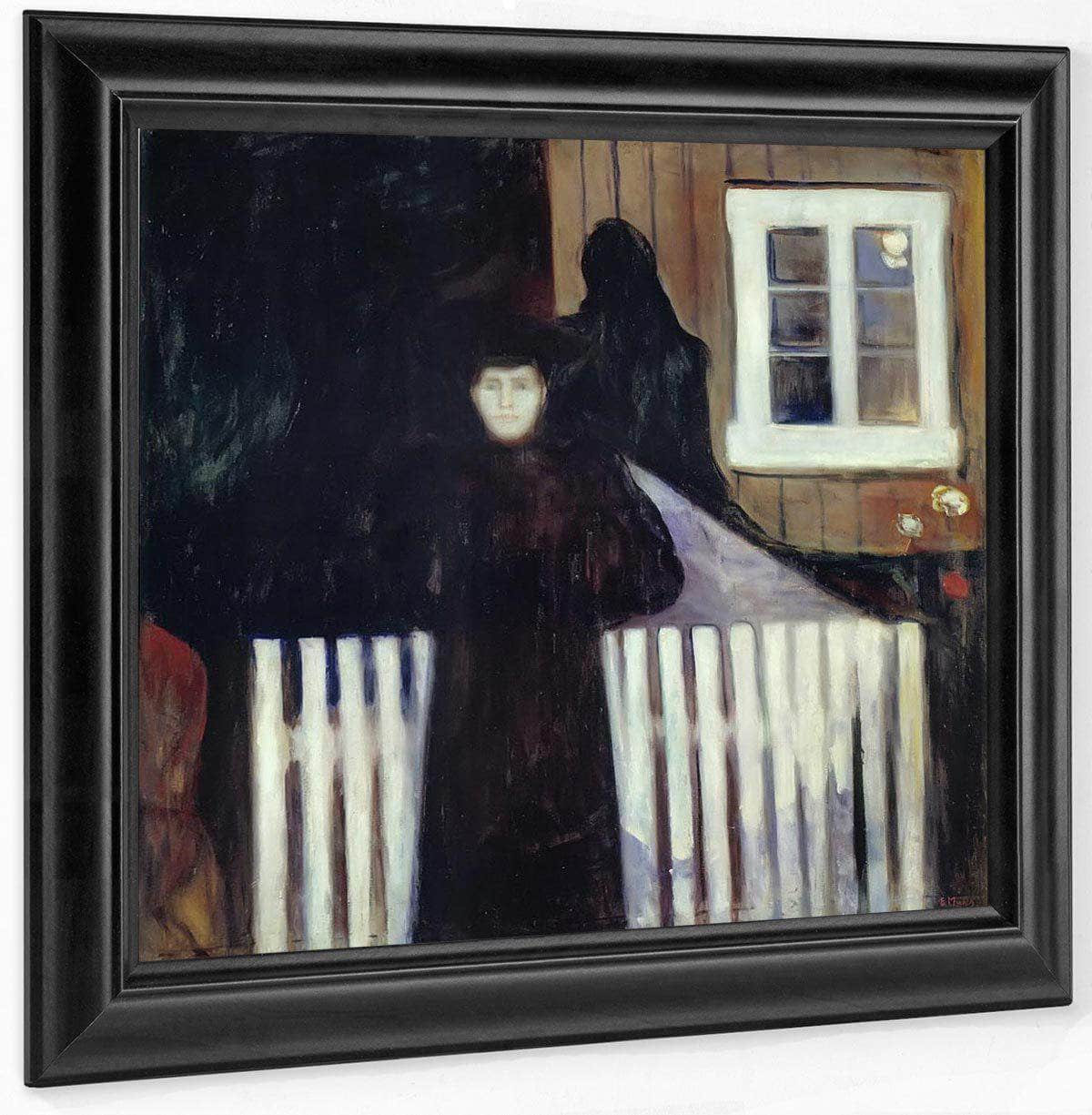 Moonlight 1893 By Edvard Munch Fine Art Print