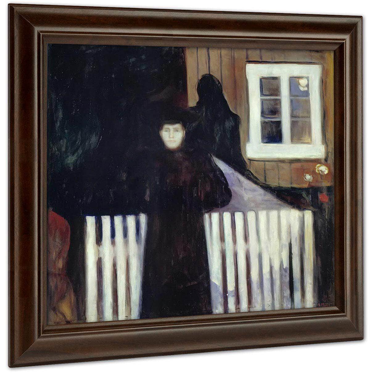 Moonlight 1893 By Edvard Munch Fine Art Print