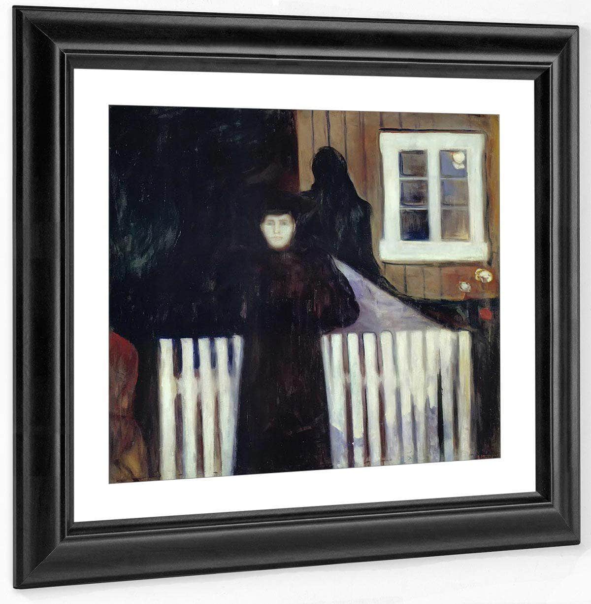 Moonlight 1893 By Edvard Munch Fine Art Print