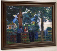 Moonlight At Hegrenes By Nicolai Astrup Fine Art Print