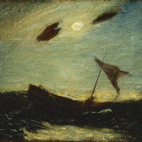 Moonlight By Albert Pinkhamryder Fine Art Print