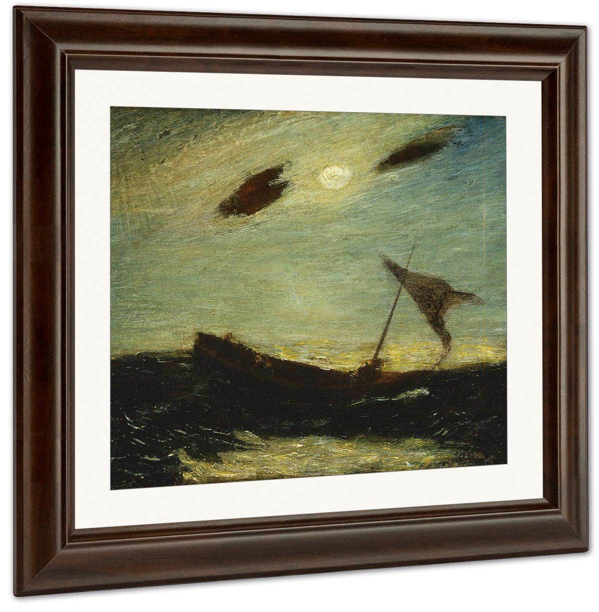 Moonlight By Albert Pinkhamryder Fine Art Print