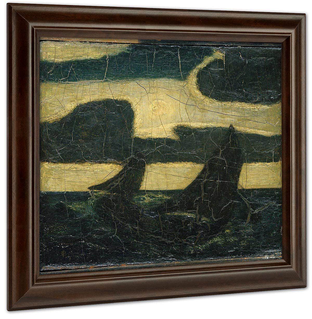 Moonlight Marine By Albert Pinkham Ryder Fine Art Print
