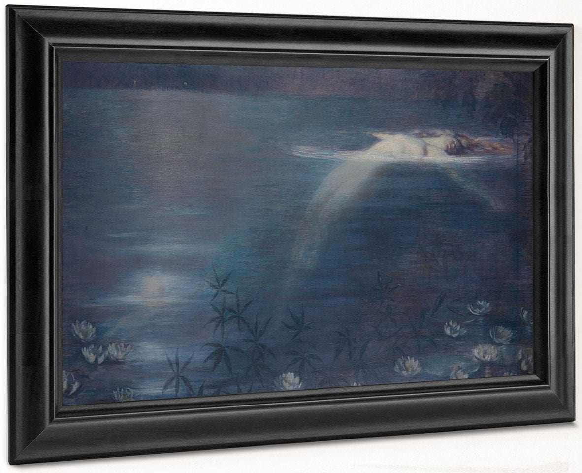Moonlit Pool By Philip Leslie Hale Fine Art Print
