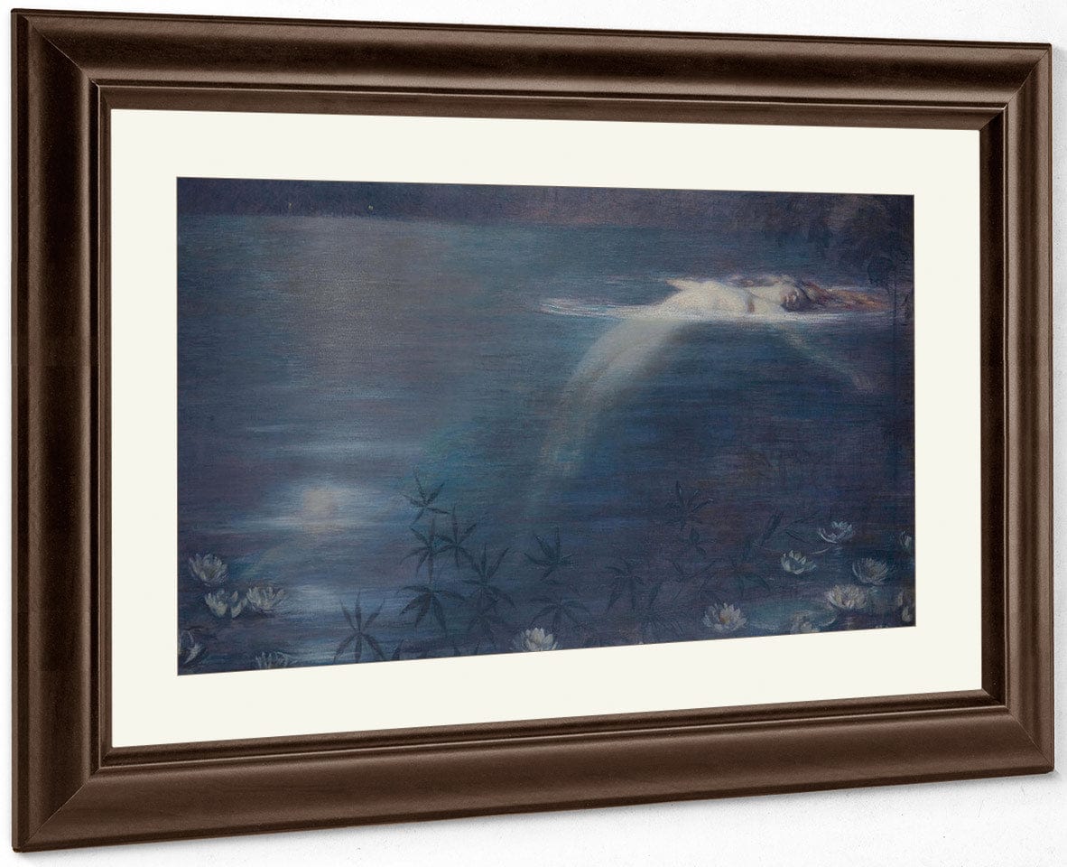 Moonlit Pool By Philip Leslie Hale Fine Art Print