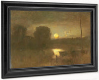 Moonrise 1888 By George Inness Fine Art Print