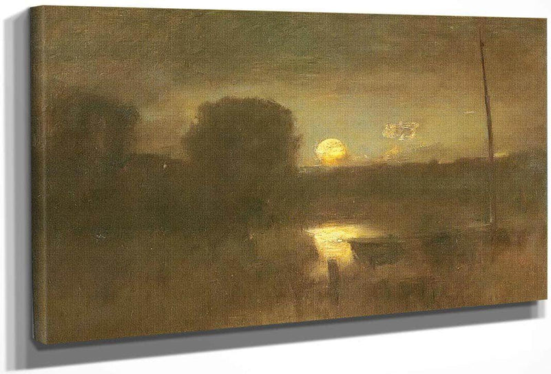 Moonrise 1888 By George Inness Fine Art Print