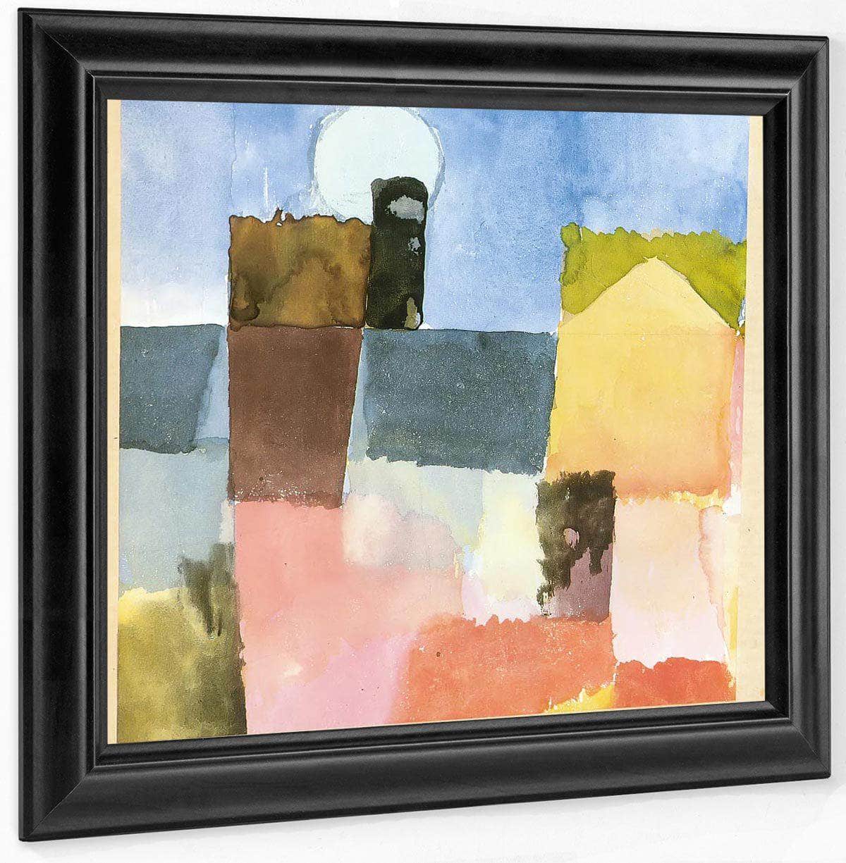Moonrise At St Fine Art Print