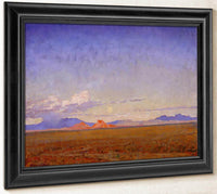 Moonrise Over The Desert By Maynard Dixon Fine Art Print