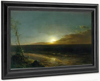 Moonrise (The Rising Moon) By Frederic Edwin Church Fine Art Print