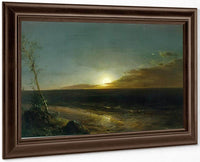 Moonrise (The Rising Moon) By Frederic Edwin Church Fine Art Print