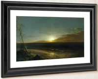 Moonrise (The Rising Moon) By Frederic Edwin Church Fine Art Print