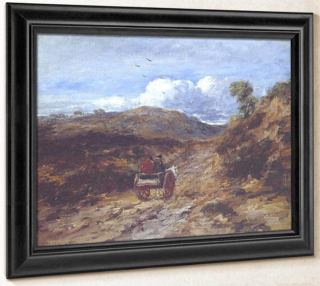 Moorland Road By David Cox Fine Art Print