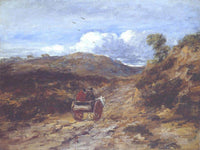 Moorland Road By David Cox Fine Art Print