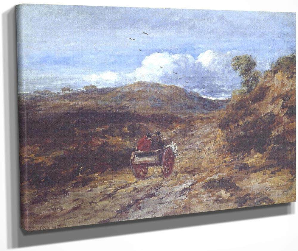 Moorland Road By David Cox Fine Art Print