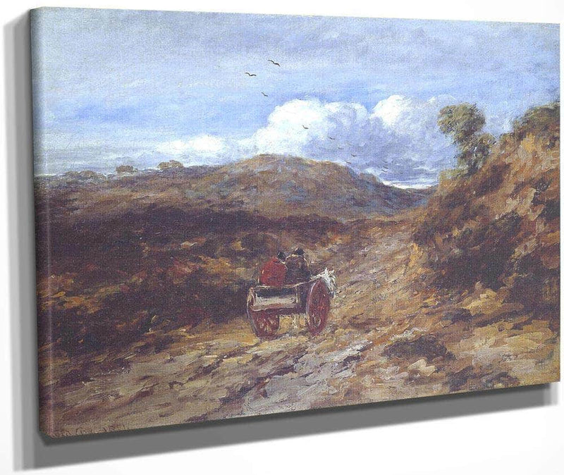 Moorland Road By David Cox Fine Art Print