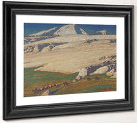 Moraine And Meadow Sierra Nevada Inyo County California 1924 By Maynard Dixon Fine Art Print