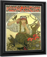 Moravian Teachers Choir By Alphonse Mucha Fine Art Print