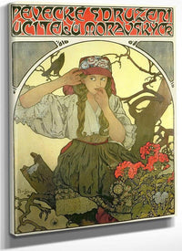 Moravian Teachers Choir By Alphonse Mucha Fine Art Print