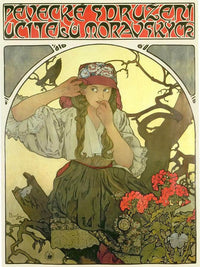 Moravian Teachers Choir By Alphonse Mucha Fine Art Print