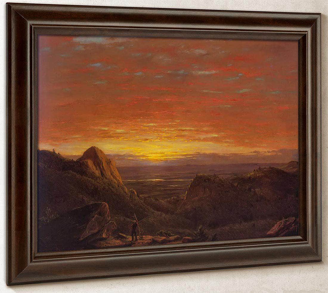 Morning 1848 By Fredric Edwin Church Fine Art Print