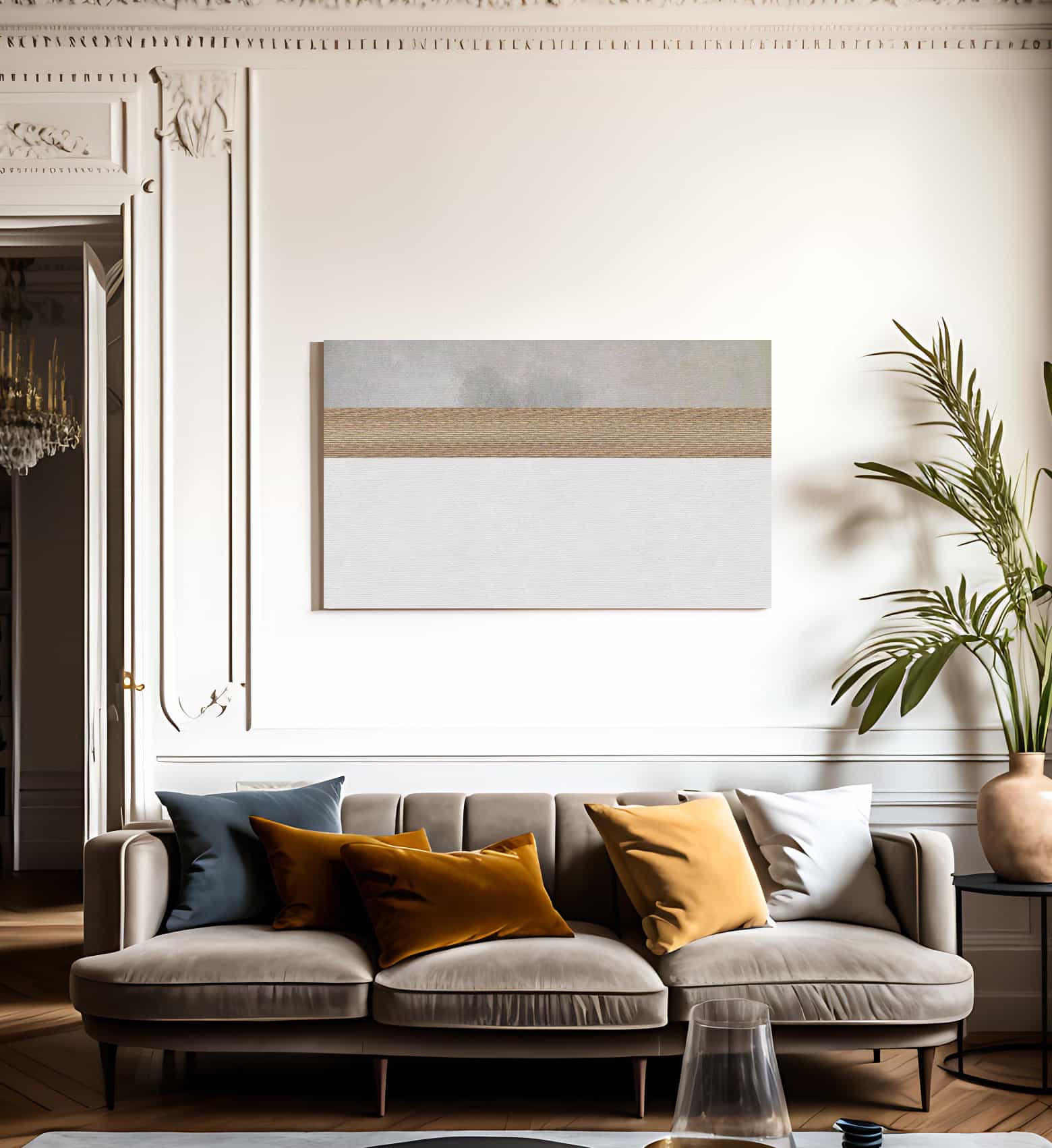 Morning Haze By Monet Claude Fine Art Print