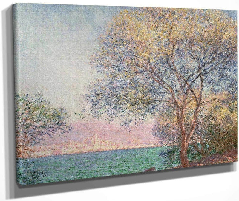 Morning In Antibes By Monet Claude Fine Art Print