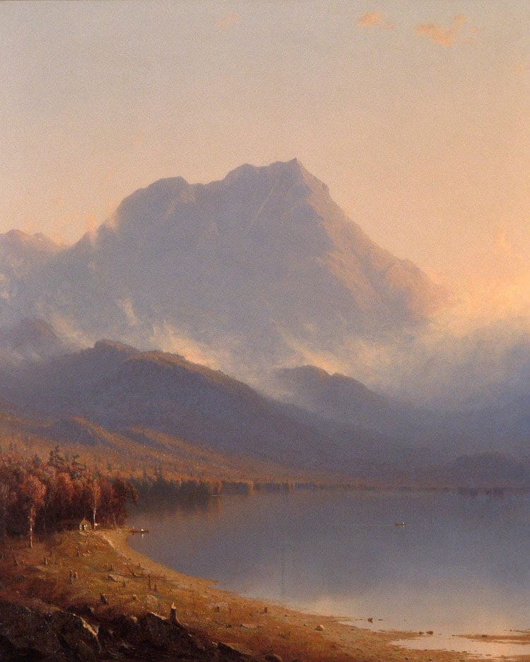 Morning In The Adirondacks By Sanford Robinson Gifford Fine Art Print