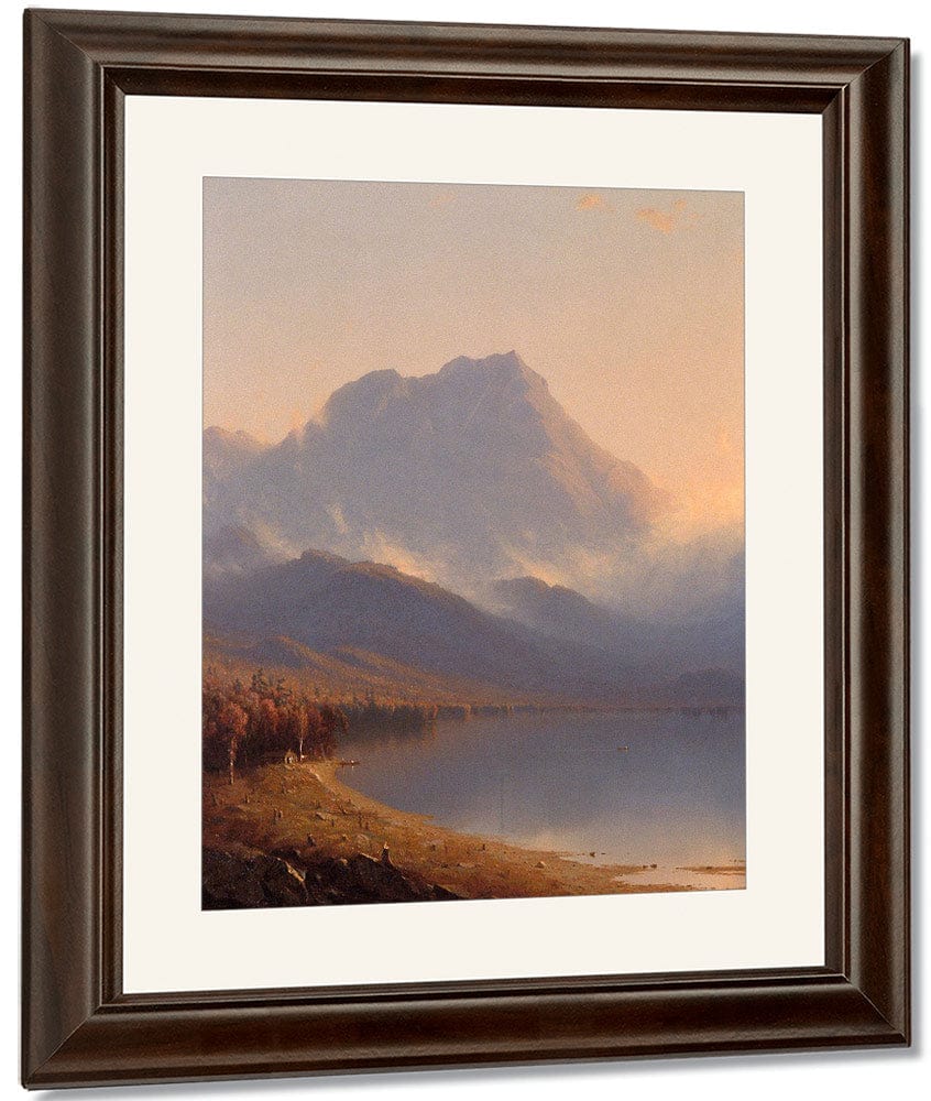 Morning In The Adirondacks By Sanford Robinson Gifford Fine Art Print