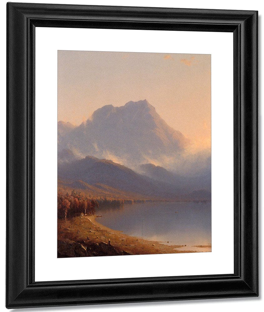Morning In The Adirondacks By Sanford Robinson Gifford Fine Art Print