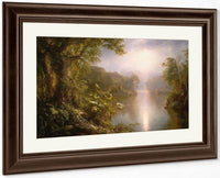 Morning In The Tropics By Fredric Edwin Church Fine Art Print