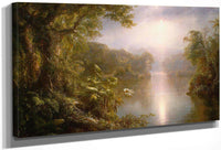 Morning In The Tropics By Fredric Edwin Church Fine Art Print