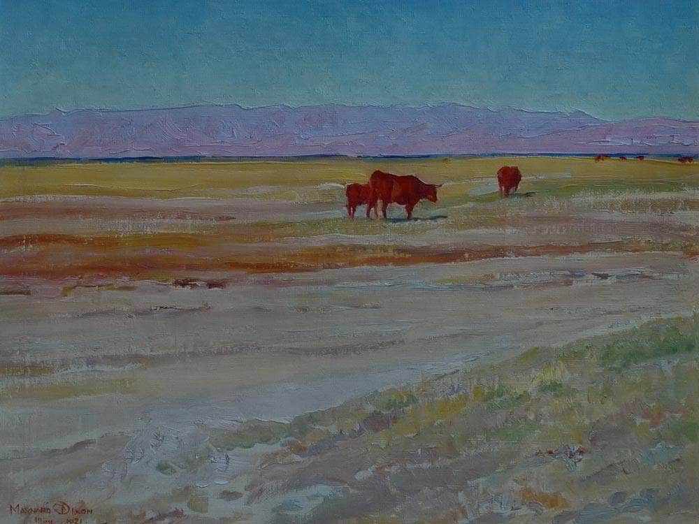 Morning On The San Joaquin Plains By Maynard Dixon Fine Art Print