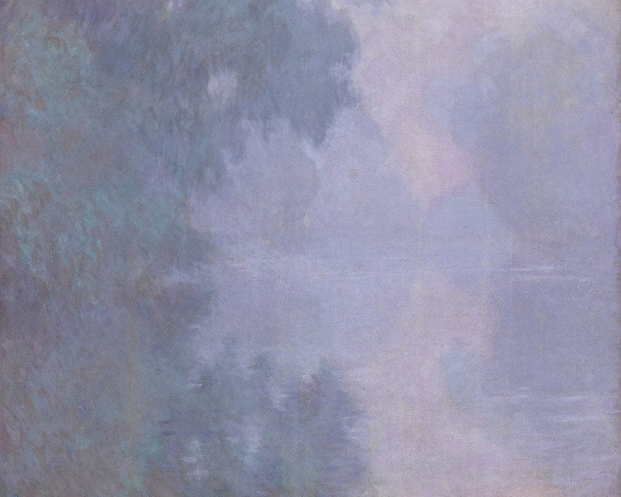 Morning On The Seine, Giverny (Matinee Sur La Seine) By Claude Monet Fine Art Print