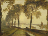 Mortlake Terrace By Joseph Mallord William Turner Fine Art Print