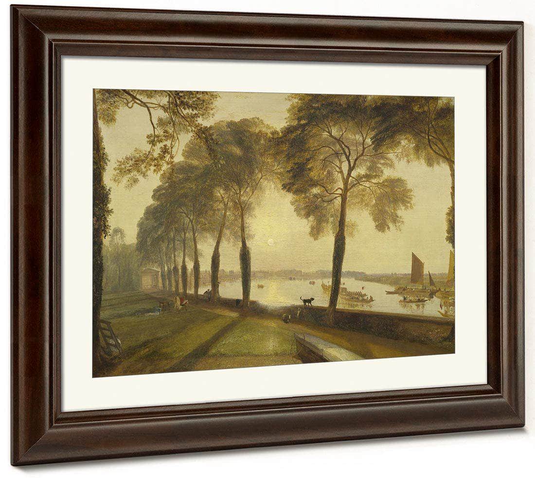 Mortlake Terrace By Joseph Mallord William Turner Fine Art Print