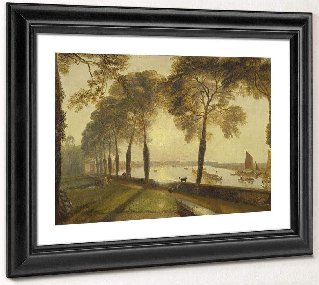 Mortlake Terrace By Joseph Mallord William Turner Fine Art Print