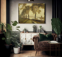 Mortlake Terrace By Joseph Mallord William Turner Fine Art Print