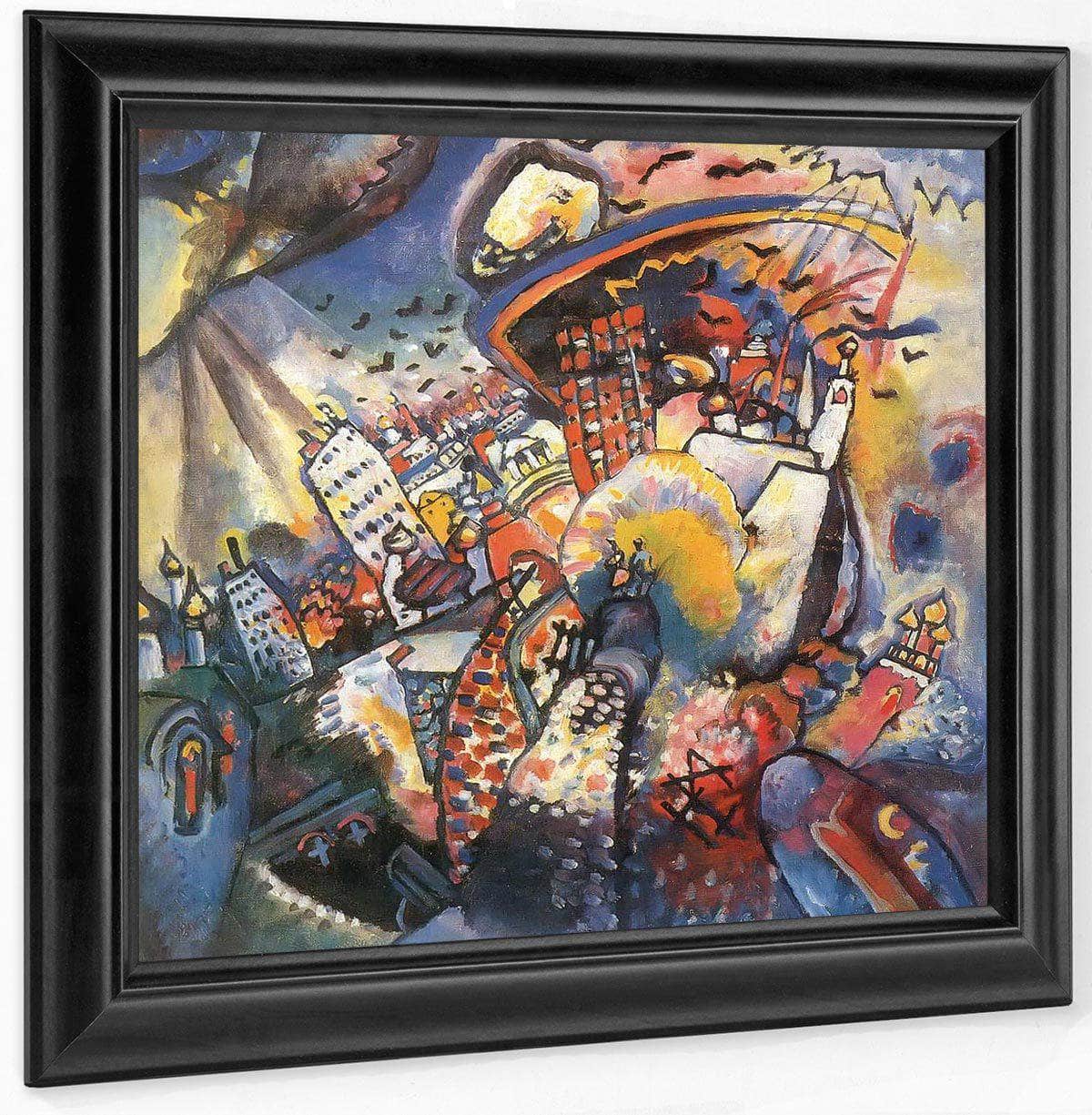Moscow I 1916 By Wassily Kandinsky Fine Art Print