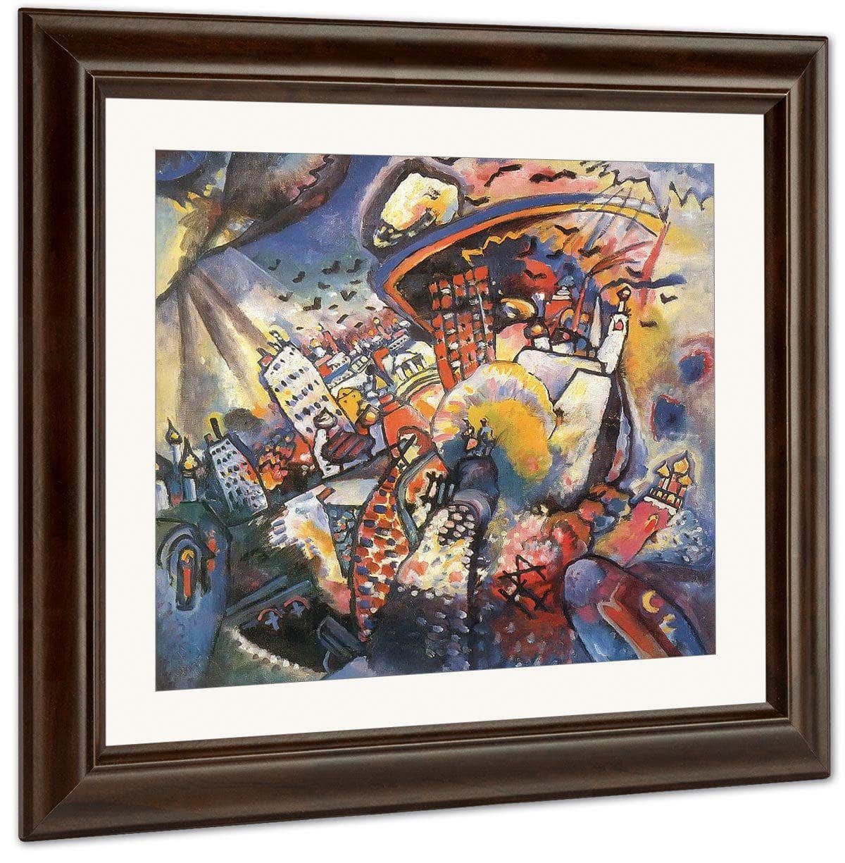 Moscow I 1916 By Wassily Kandinsky Fine Art Print