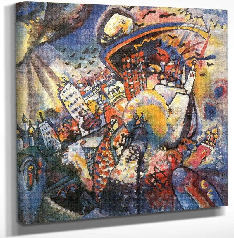 Moscow I 1916 By Wassily Kandinsky Fine Art Print