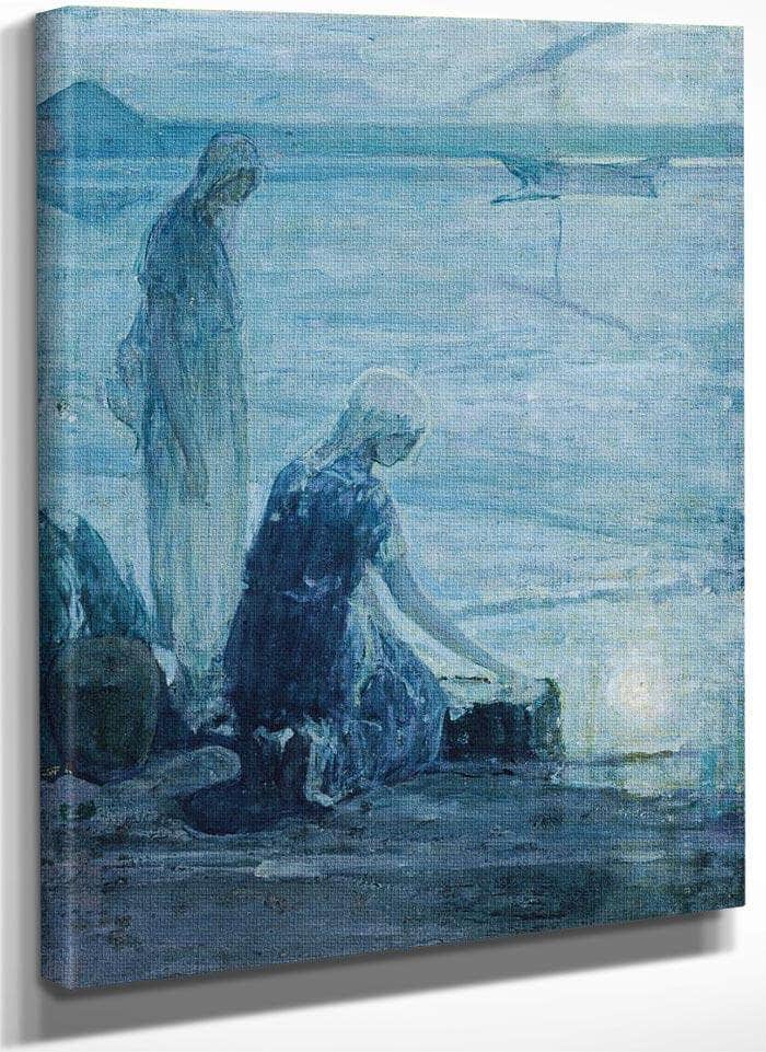 Moses In The Bullrushes 1921 By Henry Ossawa Tanner Fine Art Print