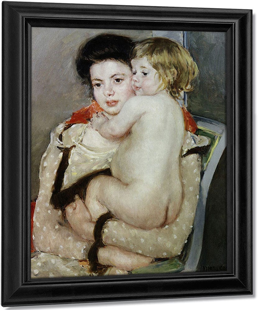 Mother And Child 2 By Mary Cassatt Fine Art Print