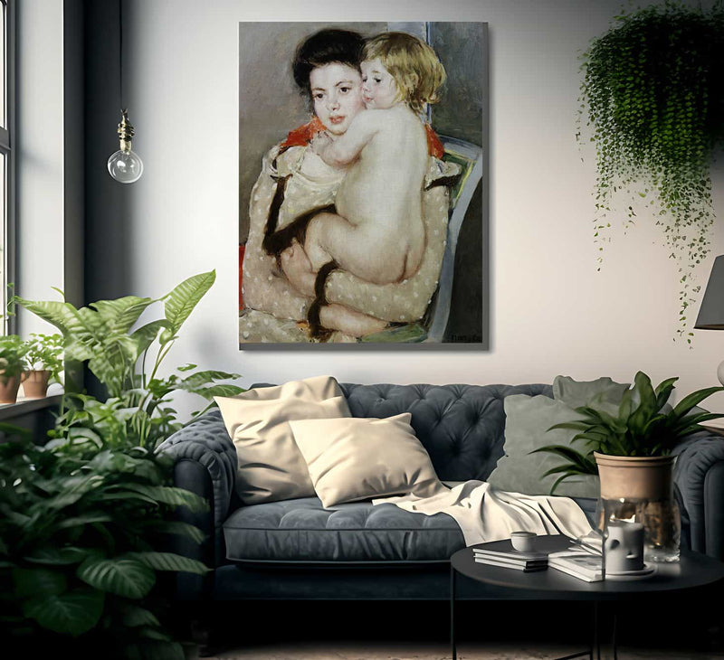 Mother And Child 2 By Mary Cassatt Fine Art Print